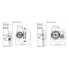 Tête de lavage à jets rotatifs Tanko MX150