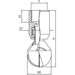Tête de lavage rotative Tanko S40