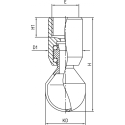 Tête de lavage rotative Tanko S10
