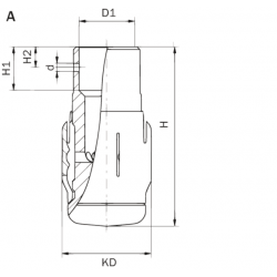 Tête de lavage rotative Tanko SF40