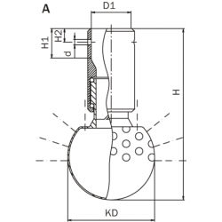 Tête de lavage rotative Tanko RB