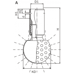 Tête de lavage rotative Tanko RB