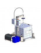 machines de lavage des IBC/GRV et des machines de lavage des fûts et bidons